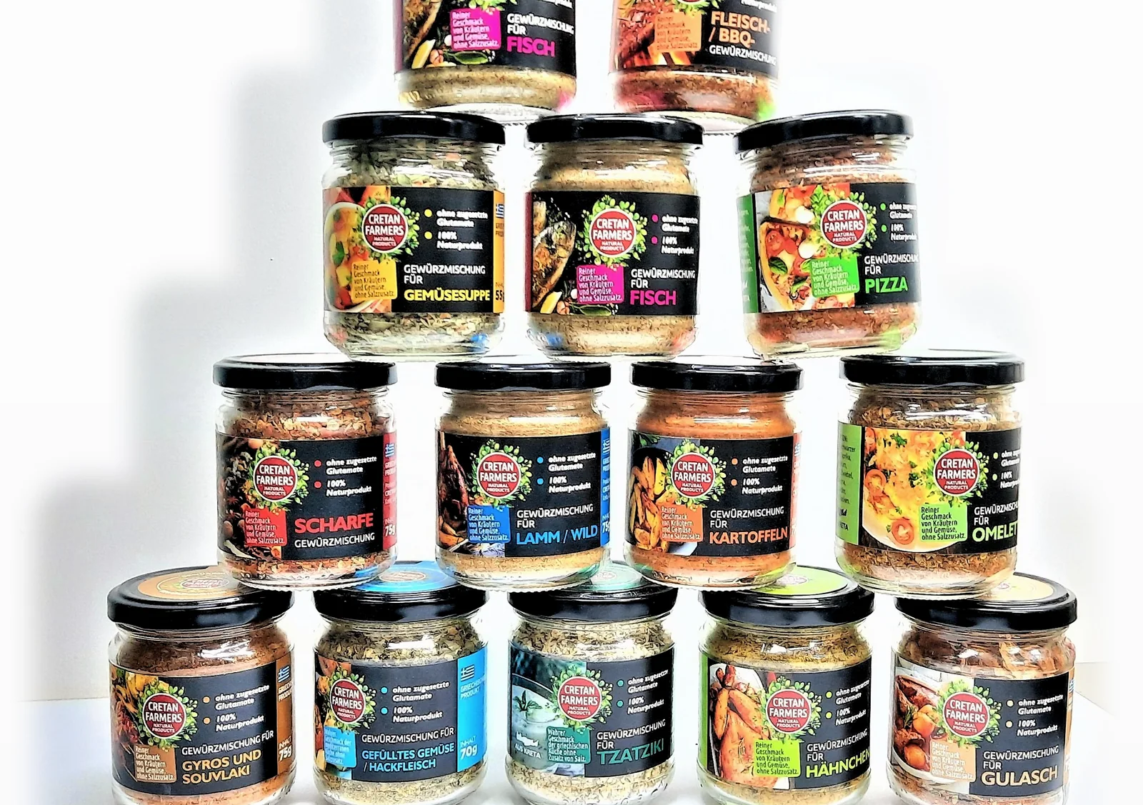 Cretan Farmers Mediterranean seasoning range